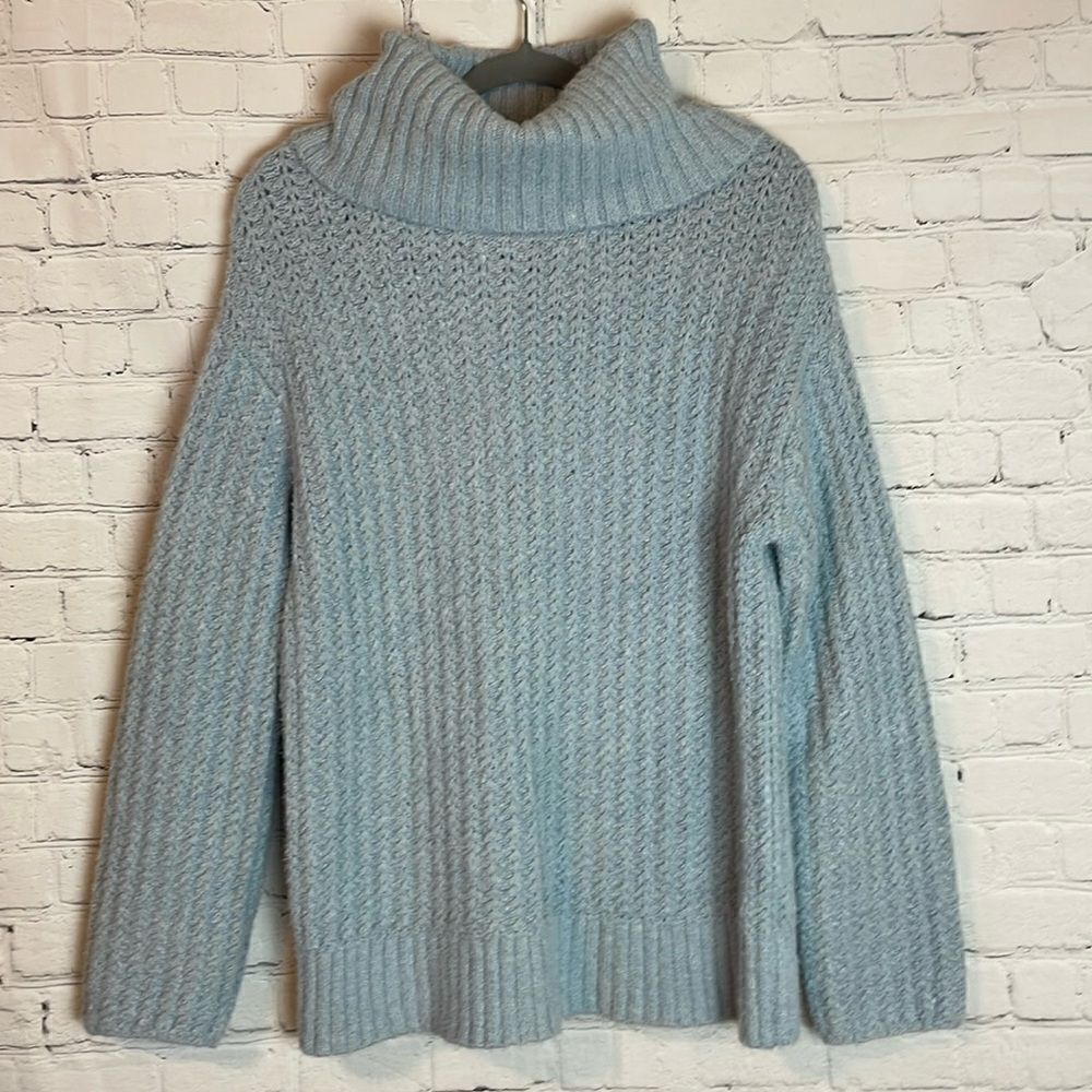 Maeve by Anthropologie Turtle Neck Sweater Size Small oversized
